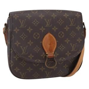 LOUIS VUITTON Monogram Saint Cloud GM Shoulder Bag M51242 LV Auth ep12060